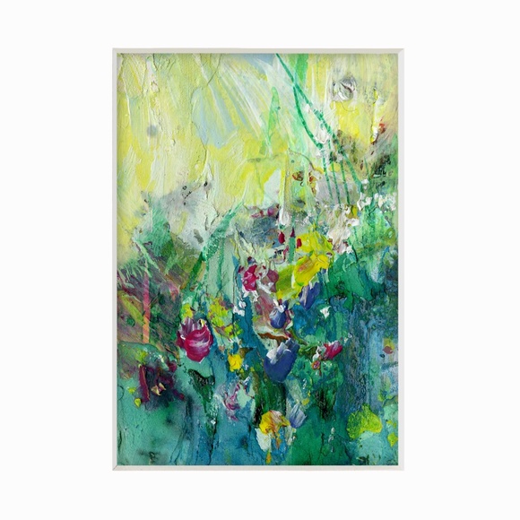 Bundle 12 Original Abstract Artworks, Variety of Subjects, Mixed Media Paintings - Picture 11 of 16